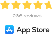 App Store rating, 4.5 stars