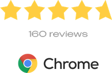 Chrome Web Store rating, 4.5 stars